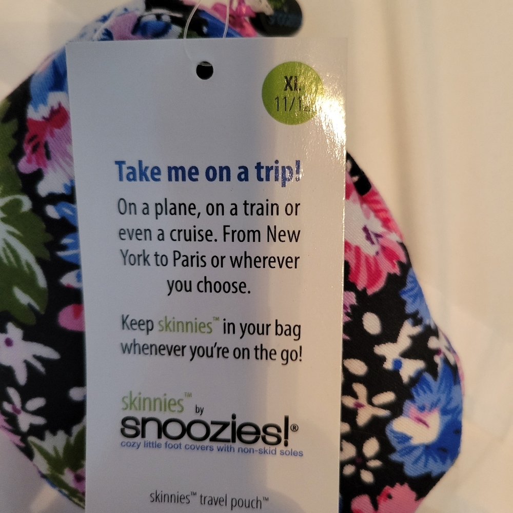 NEW Snoozies Slippers in bag - size XL - Picture 3 of 4